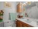 Bathroom with toilet, vanity, and shower at 2356 Ben Yount Ln, Vale, NC 28168