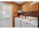 Laundry room with washer, dryer, and cabinets at 2356 Ben Yount Ln, Vale, NC 28168