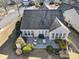 Aerial view of home showcasing patio and backyard at 41071 Calla Lily St, Fort Mill, SC 29707