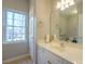 Bathroom with vanity, sink and toilet at 6238 Mountain Vine Ave, Kannapolis, NC 28081