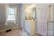 Bathroom with vanity, sink, and shower at 6238 Mountain Vine Ave, Kannapolis, NC 28081