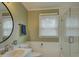 Clean bathroom with a shower/tub combo and white tile at 860 Nightingale Rd, Rock Hill, SC 29732