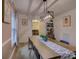 Dining room with a wooden table, decorative accents, and view into living room at 860 Nightingale Rd, Rock Hill, SC 29732