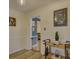 Dining room features a view into Gathering room and bar cart at 860 Nightingale Rd, Rock Hill, SC 29732