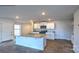 Modern kitchen with island and granite countertops at 866 Two Brothers Ln, York, SC 29745