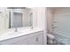 Double vanity bathroom with a shower/tub combo at 874 Two Brothers Ln, York, SC 29745