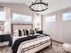 Spacious bedroom with a large bed, neutral color scheme and plenty of natural light at Lot 1 Mayes Meadow Dr # Magnolia, Cornelius, NC 28078