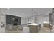 Spacious living area connecting the kitchen, dining, and lounge areas for seamless living at Lot 109 Mayes Meadow Dr # Woodford, Cornelius, NC 28078