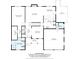 First floor layout showing the primary bedroom, living room, and kitchen at 122 Ardmore Pl, Mooresville, NC 28117