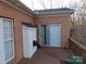 Back deck with sliding glass door access at 130 Swift Creek Ln, Mooresville, NC 28115