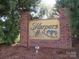 Community entrance sign for Harpers Mill, welcoming residents at 1491 Harpers Inlet Dr, Clover, SC 29710