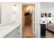 Unfinished hallway leading to additional space at 1920 Hamorton Pl, Charlotte, NC 28205