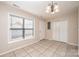 Dining area with tile floor and access to exterior at 217 22Nd Sw St # H, Hickory, NC 28602