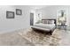 Bright bedroom with a comfortable bed, stylish rug, and ample natural light at 2234 Revolution Park Dr, Charlotte, NC 28208