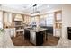 Modern kitchen with stainless steel appliances, granite countertops and an island at 237 Wilson Lake Rd, Mooresville, NC 28117