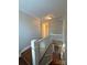 Stairway featuring lots of sunlight and hardwood steps at 330 E Main St, Albemarle, NC 28001