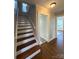 Stairway with hardwood floors at 330 E Main St, Albemarle, NC 28001