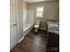 Bathroom with granite countertop vanity and tub shower at 3730 Sedgefield Dr, Conover, NC 28613