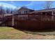 Large deck with inground pool and hot tub at 3730 Sedgefield Dr, Conover, NC 28613