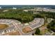 Aerial view of community and surrounding landscape at 4134 Steel Way, Sherrills Ford, NC 28673