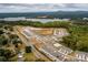 Aerial view of townhouses with lake access and community pool at 4134 Steel Way, Sherrills Ford, NC 28673