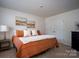 Bright bedroom with king-size bed and calming decor at 4134 Steel Way, Sherrills Ford, NC 28673