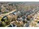 Aerial view showcasing the home's neighborhood setting at 5124 Stone Park Dr, Charlotte, NC 28269