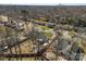 Aerial view of house and surrounding area at 6534 Monteith Dr, Charlotte, NC 28213