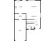 Main floor plan showing kitchen, living room, and garage at 6621 Pennacook Dr, Charlotte, NC 28214