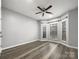 Bright bedroom with hardwood floors and bay window at 7129 Spandril Ln, Charlotte, NC 28215