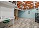 Unfinished basement with ample storage space and workshop area at 7404 Mockingbird Ln # 73, Waxhaw, NC 28173