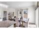 Dining area with dark wood table and neutral decor at 862 Two Brothers Ln, York, SC 29745