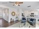 Bright and airy living room with hardwood floors and large windows at 862 Two Brothers Ln, York, SC 29745