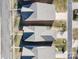Aerial view of three homes in a row at 1010 Craven St, Indian Trail, NC 28079