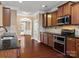 Kitchen with granite countertops and stainless steel appliances at 1010 Craven St, Indian Trail, NC 28079