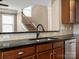 Kitchen with granite countertops and double sink at 1010 Craven St, Indian Trail, NC 28079
