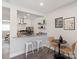 Modern kitchen with gray countertops and breakfast bar at 2000 Patio Ct # 108, Charlotte, NC 28205