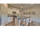 Modern kitchen with stainless steel appliances and an island with seating at 4606 Harris Elliot Rd, Lincolnton, NC 28092