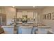 Modern kitchen with stainless steel appliances and an island with seating at 4606 Harris Elliot Rd, Lincolnton, NC 28092