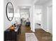 Hardwood floor entryway with views of living room and bedrooms at 4614 Harris Elliot Rd, Lincolnton, NC 28092