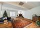 Finished basement with a cozy fireplace and sitting area at 908 Thorn Ridge Ln, Lake Wylie, SC 29710