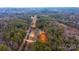 Wide aerial view of the property and surrounding area at 118 River Ridge Ln, Hickory, NC 28601