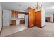 Kitchen with wood cabinets and appliances at 200 11Th St, Spencer, NC 28159