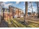 Brick house back view, deck, and patio at 2000 Shannon Bridge Ln, Matthews, NC 28105
