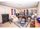 Bright bedroom with a dresser, recliner, and ample storage shelving at 3510 Flint Dr, Statesville, NC 28677