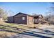 Side view of the house, showing the backyard at 3510 Flint Dr, Statesville, NC 28677