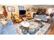 Charming living room with hardwood floors, unique decor, and comfortable seating at 3510 Flint Dr, Statesville, NC 28677
