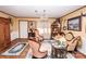 Living room with antique furniture and a large window at 3510 Flint Dr, Statesville, NC 28677