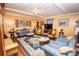 Spacious living room featuring hardwood floors, plush furniture, and a cozy atmosphere at 3510 Flint Dr, Statesville, NC 28677