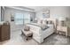 Spacious main bedroom with plush bedding and neutral decor at 7228 Hodges Meadow Ln, Charlotte, NC 28213